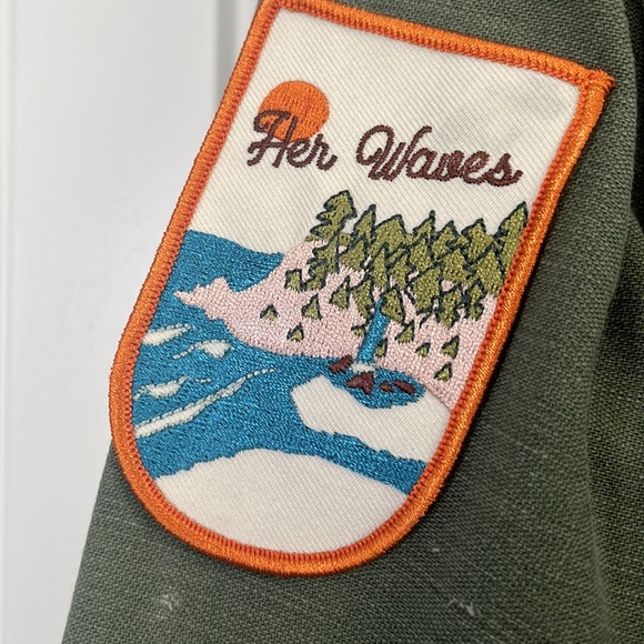 Her Waves custom utility jacket/shirt - Picture 4 of 6